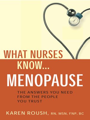 cover image of What Nurses Know...Menopause